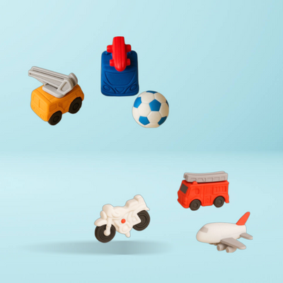 City Adventure Combo Erasers Kids