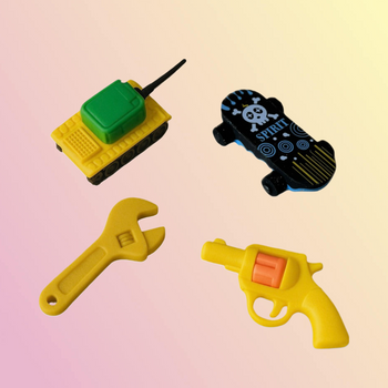 Action Squad Erasers Kids