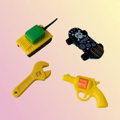 Action Squad Erasers Kids