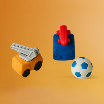 City Playset Erasers Kids