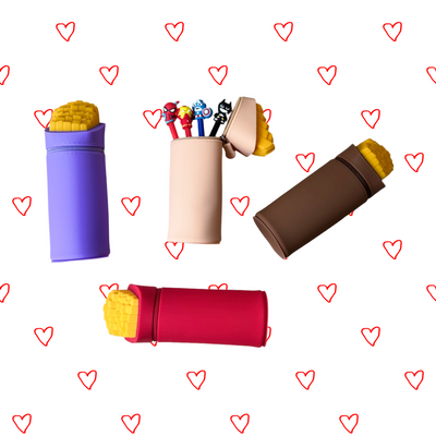 French Fries-Inspired Kids Pencil case